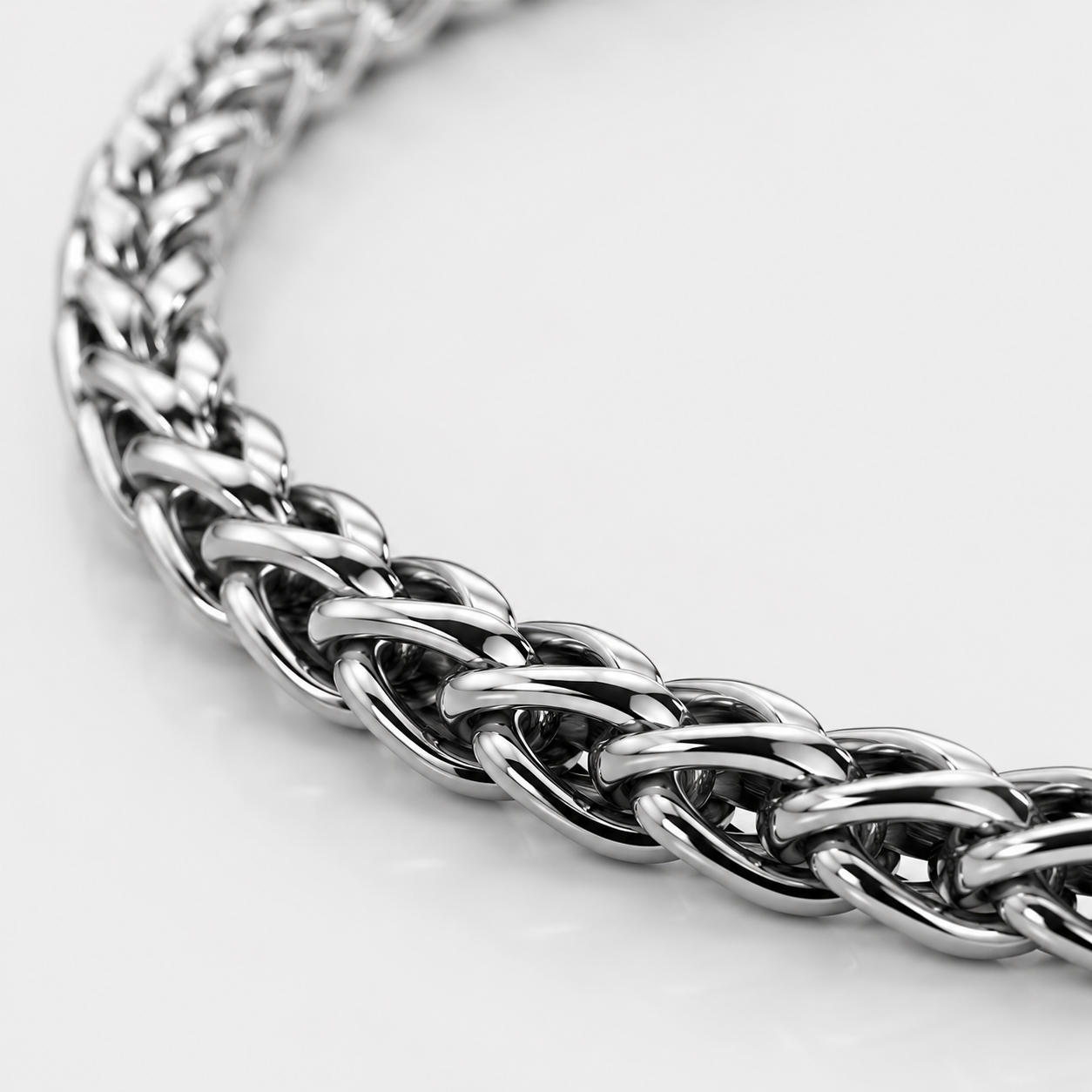 Wheat Chain (Sterling Silver) - 5mm