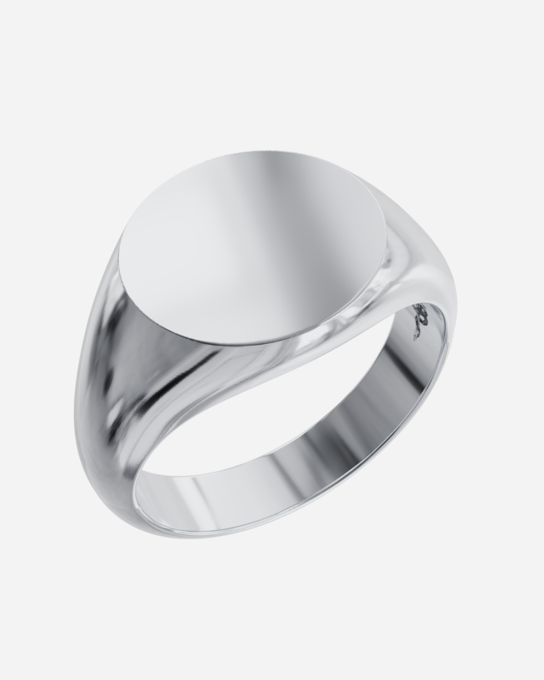 Round Signet Ring