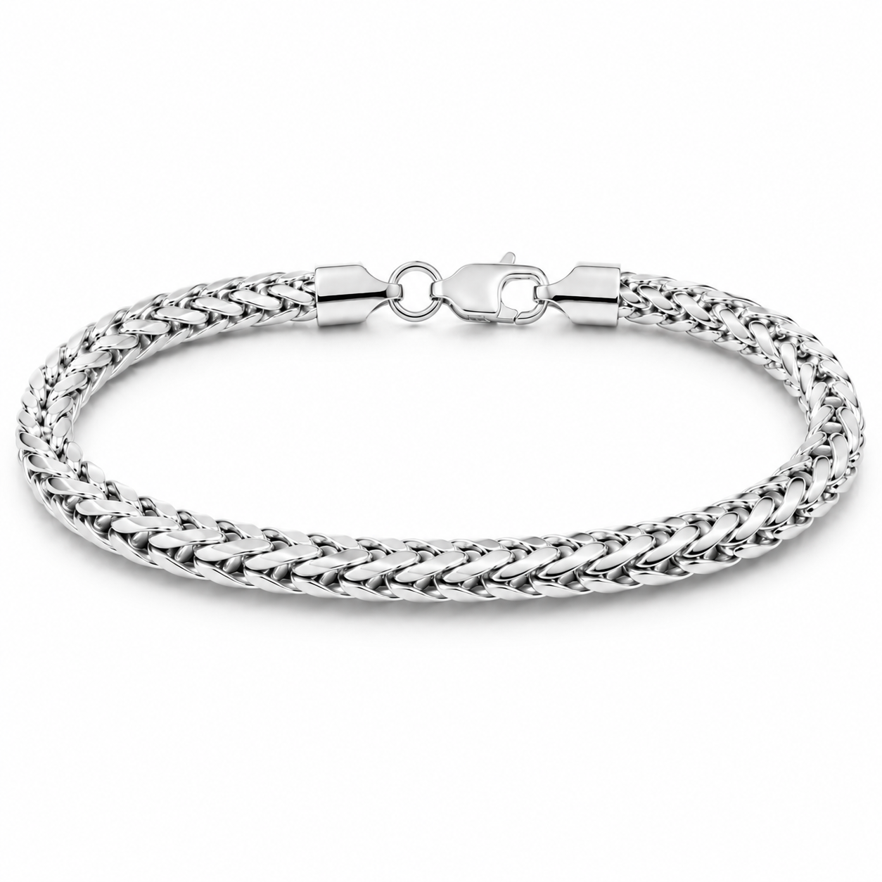 Franco Bracelet (Sterling Silver) - 4mm