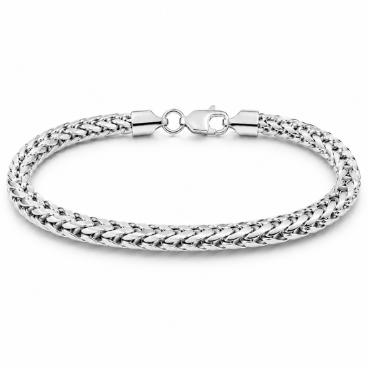 Franco Bracelet (Sterling Silver) - 4mm