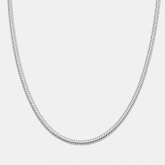 Snake Chain (Sterling Silver) - 4mm