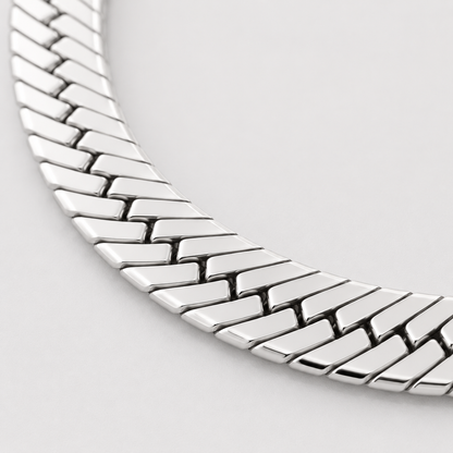 Herringbone Chain (Sterling Silver) - 4.5mm