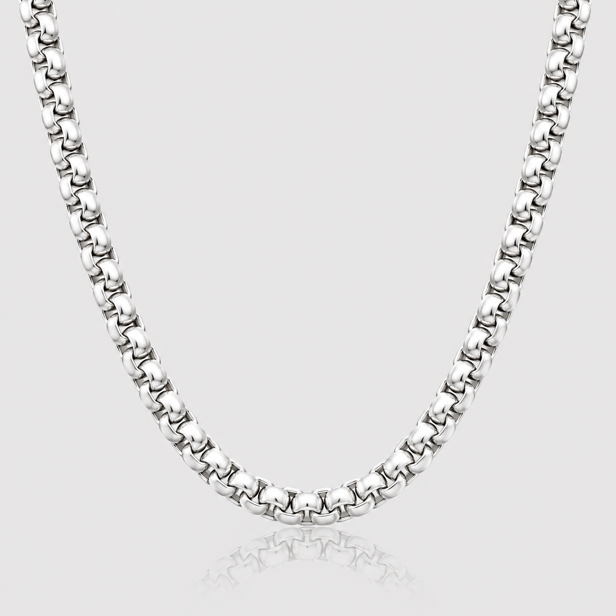 Box Chain (Sterling Silver) - 3.5mm
