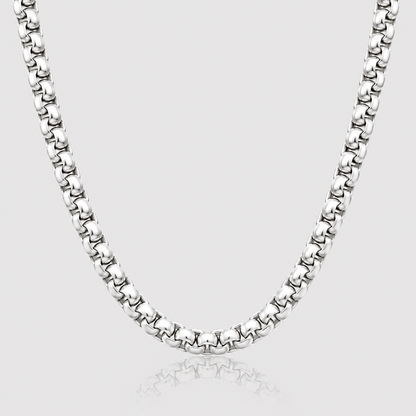 Box Chain (Sterling Silver) - 3.5mm