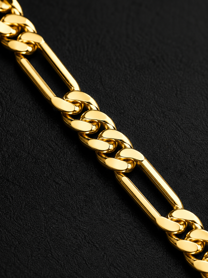 Figaro Chain (Solid Gold) - 3mm
