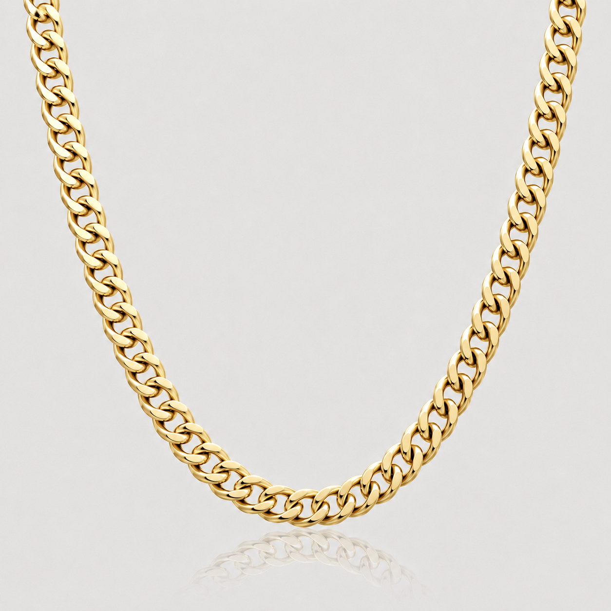 Curb Chain (9k Yellow Gold) - 5.5mm