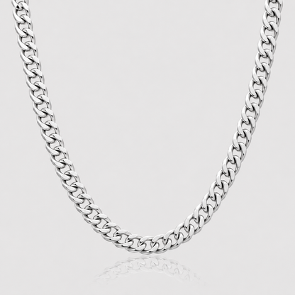 Curb Chain (Sterling Silver) - 5.5mm