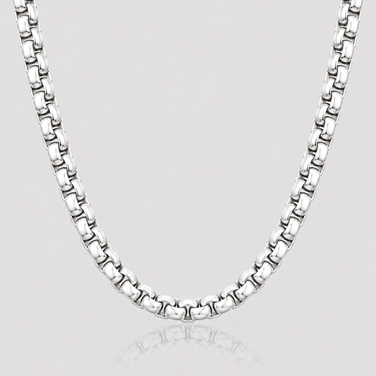 Box Chain (Sterling Silver) - 5mm