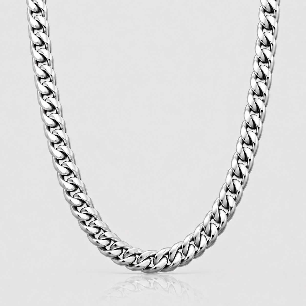 Cuban Chain (Sterling Silver) - 8.5mm