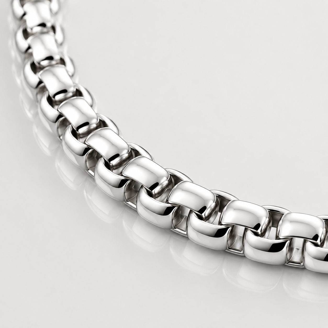 Box Chain (Sterling Silver) - 3.5mm
