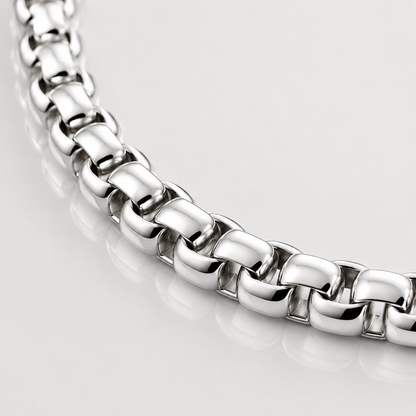 Box Chain (Sterling Silver) - 3.5mm