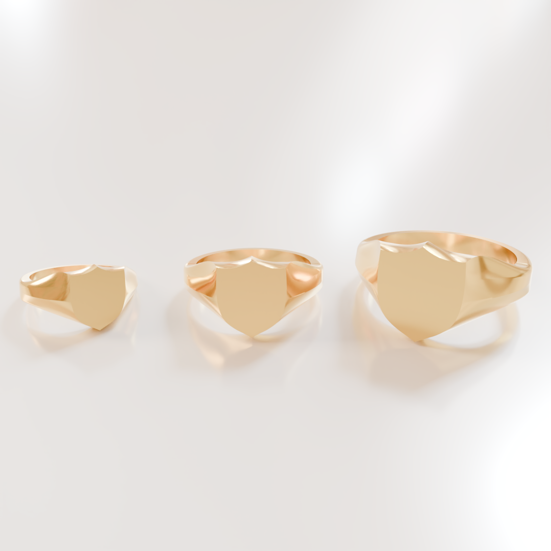 Shield Signet Ring