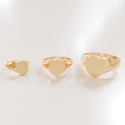 Shield Signet Ring
