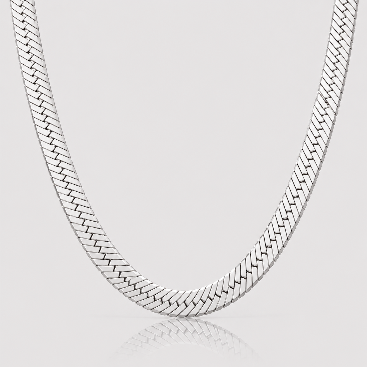 Herringbone Chain (Sterling Silver) - 4.5mm