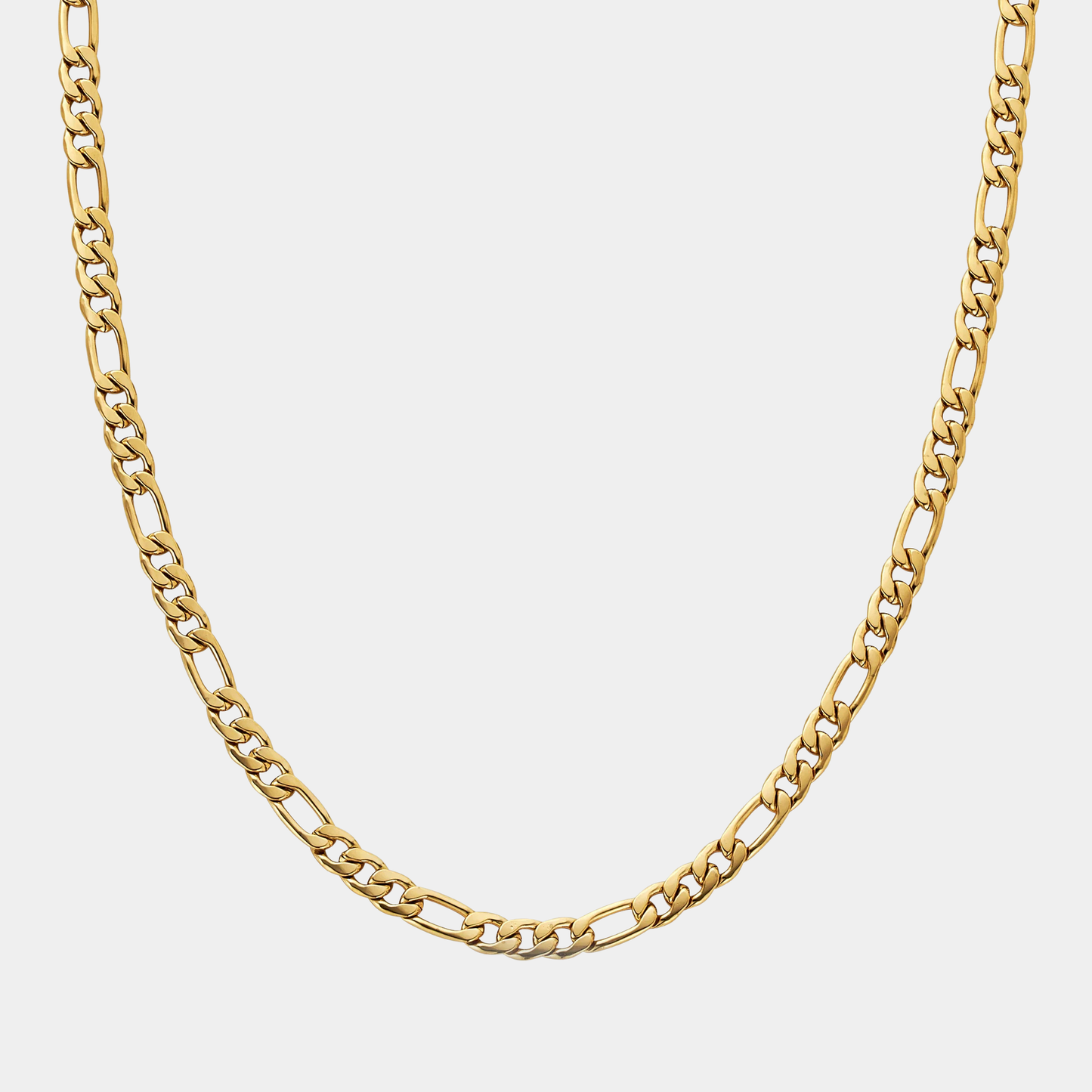 Figaro Chain (5mm) Gold