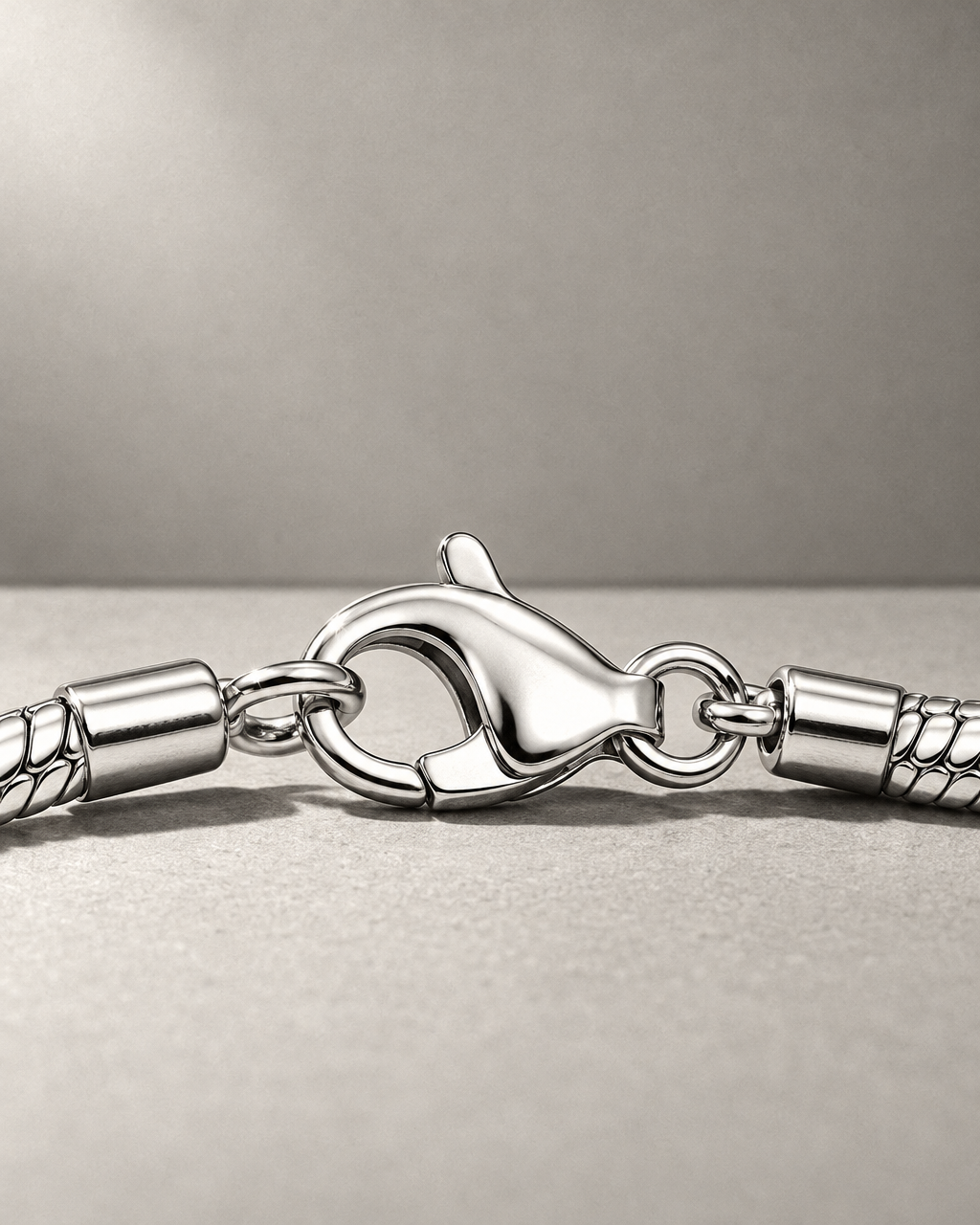 Snake Bracelet (Sterling Silver) - 3mm