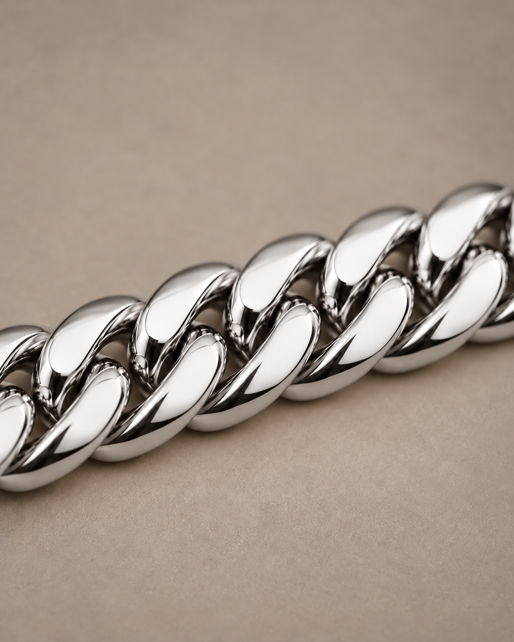 Cuban Bracelet (Sterling Silver) - 3mm