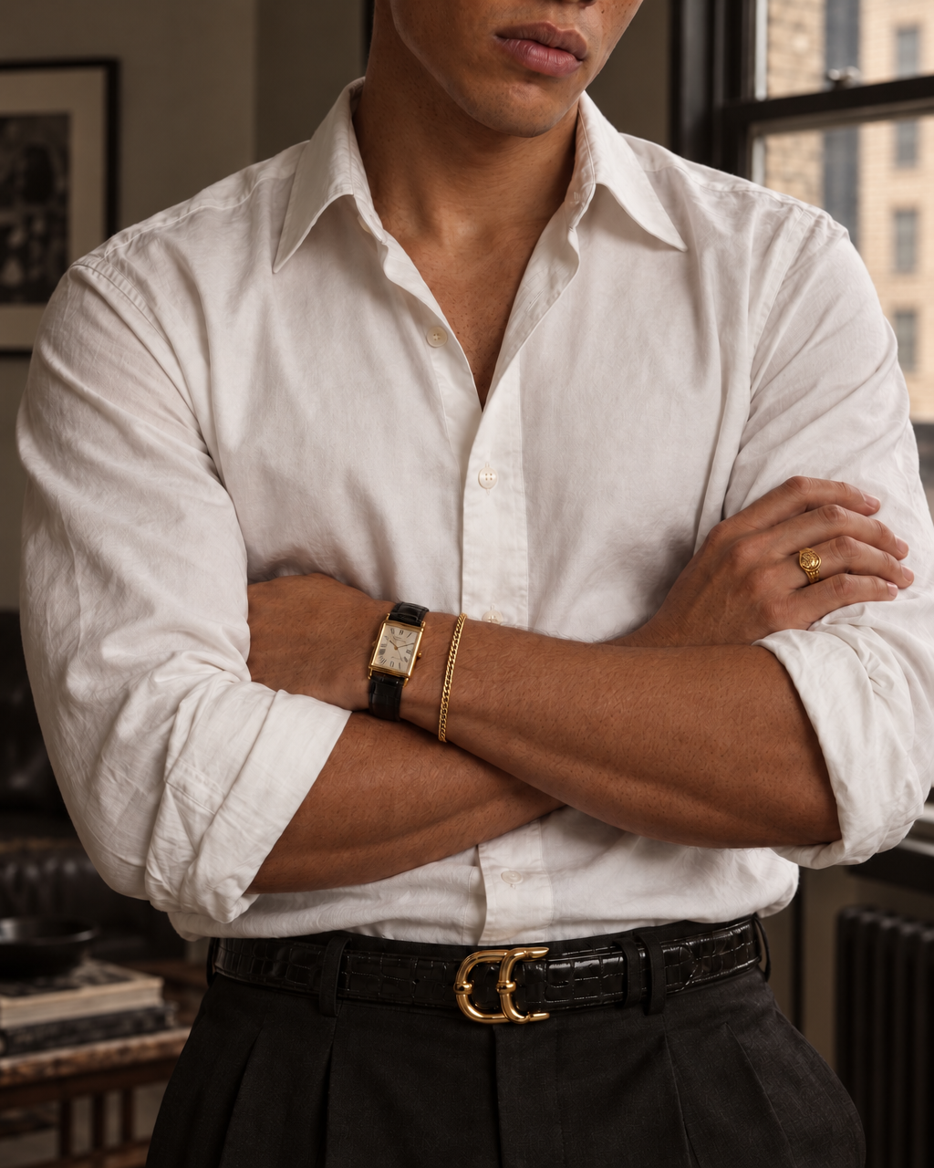 Cuban Bracelet (18k Gold) - 3mm