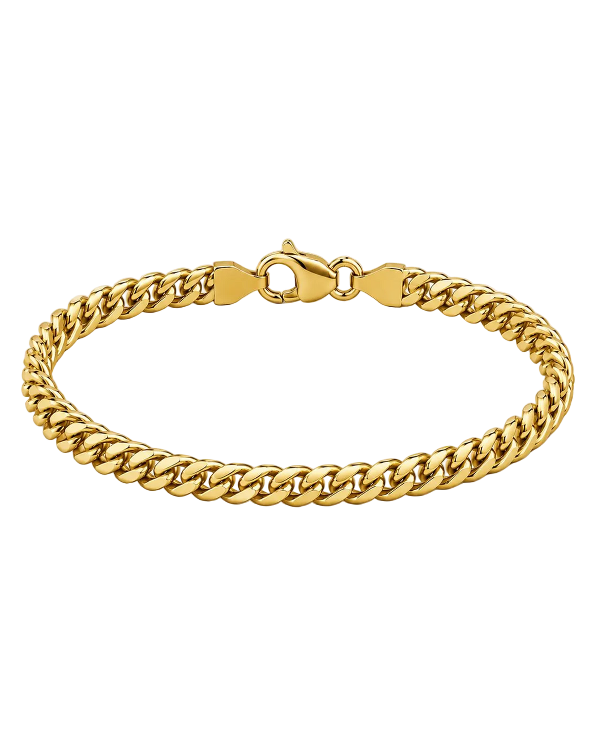 Cuban Bracelet (18k Gold) - 3mm