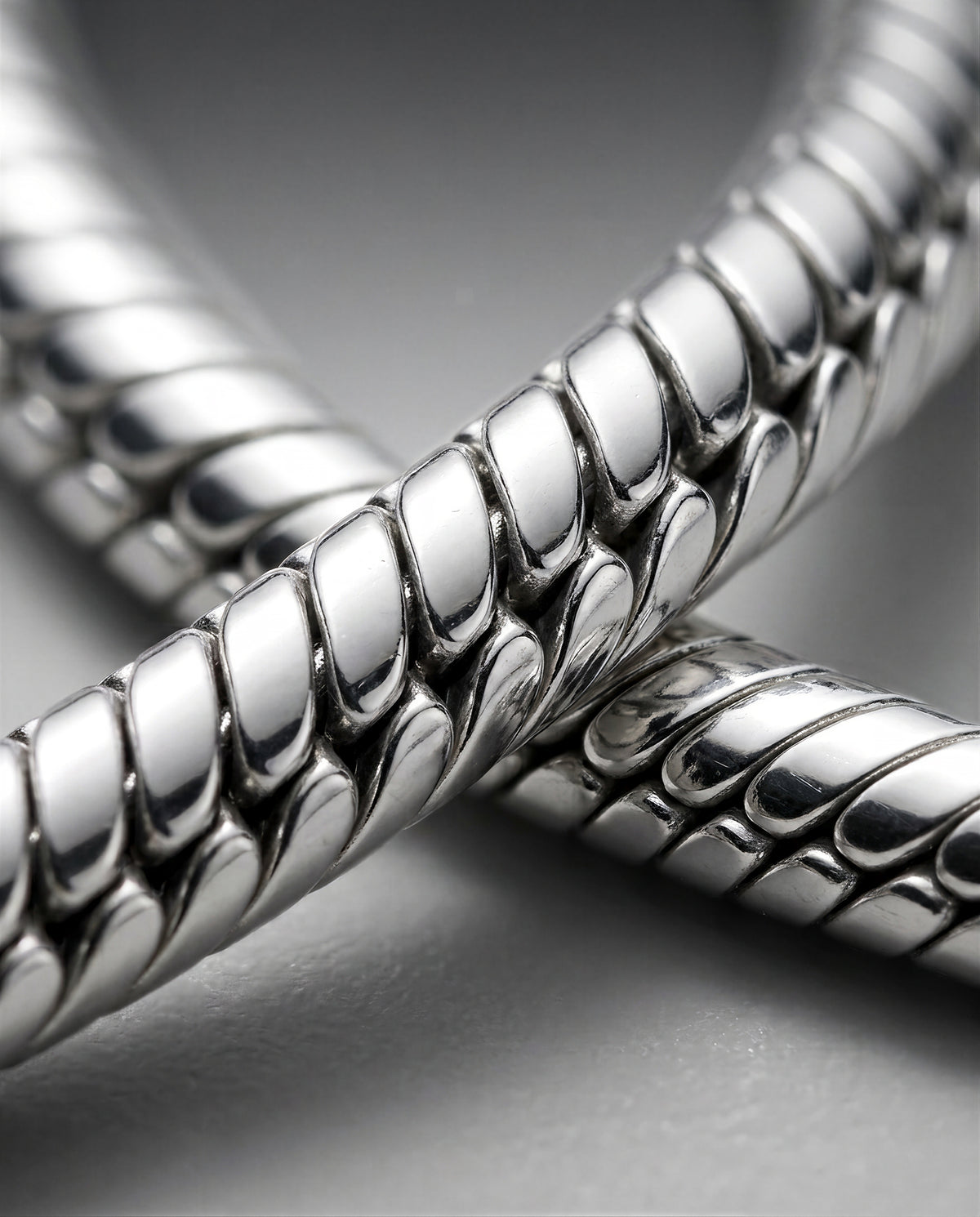 Snake Chain (Sterling Silver) - 4mm