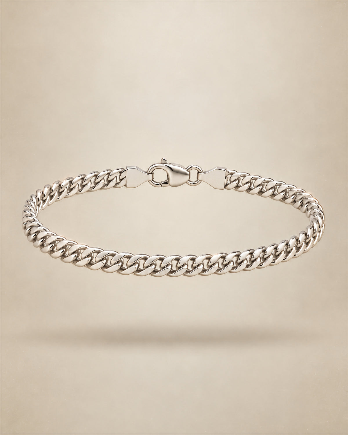 Cuban Bracelet (Sterling Silver) - 3mm