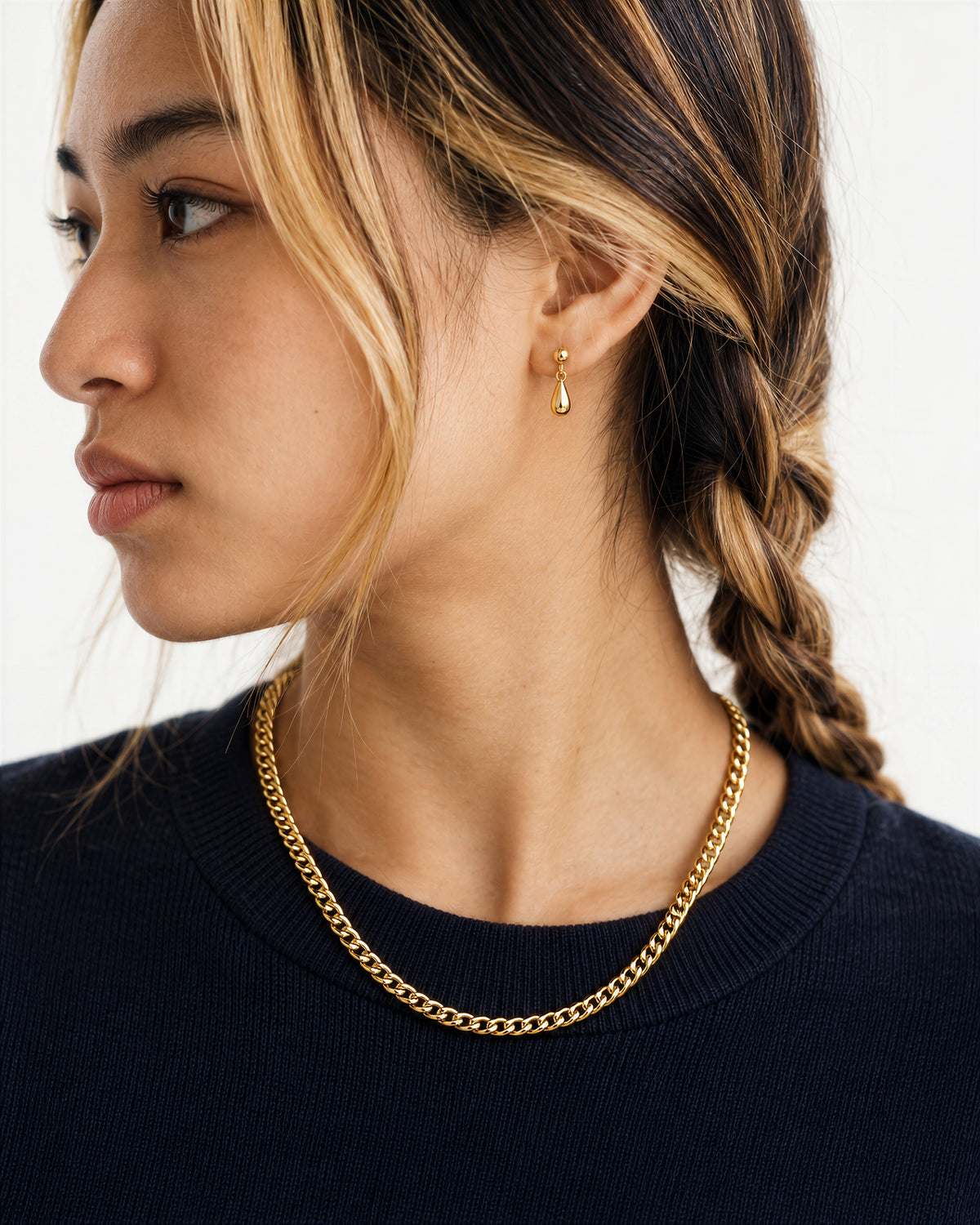 Cuban Chain (Gold) - 4mm