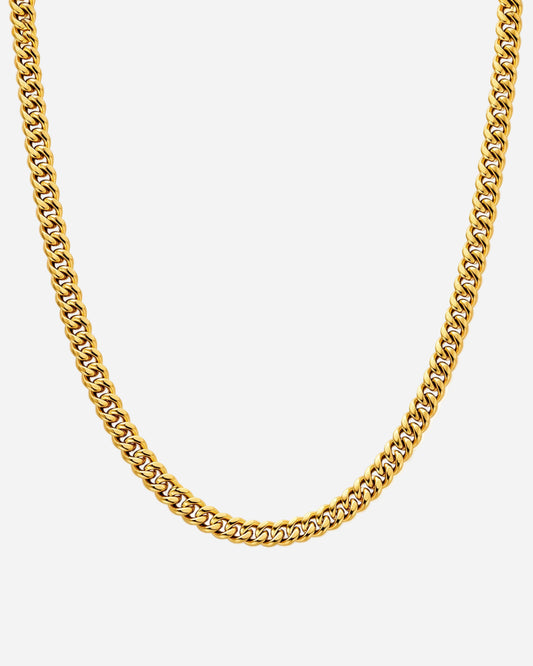 Cuban Chain (Gold) - 4mm