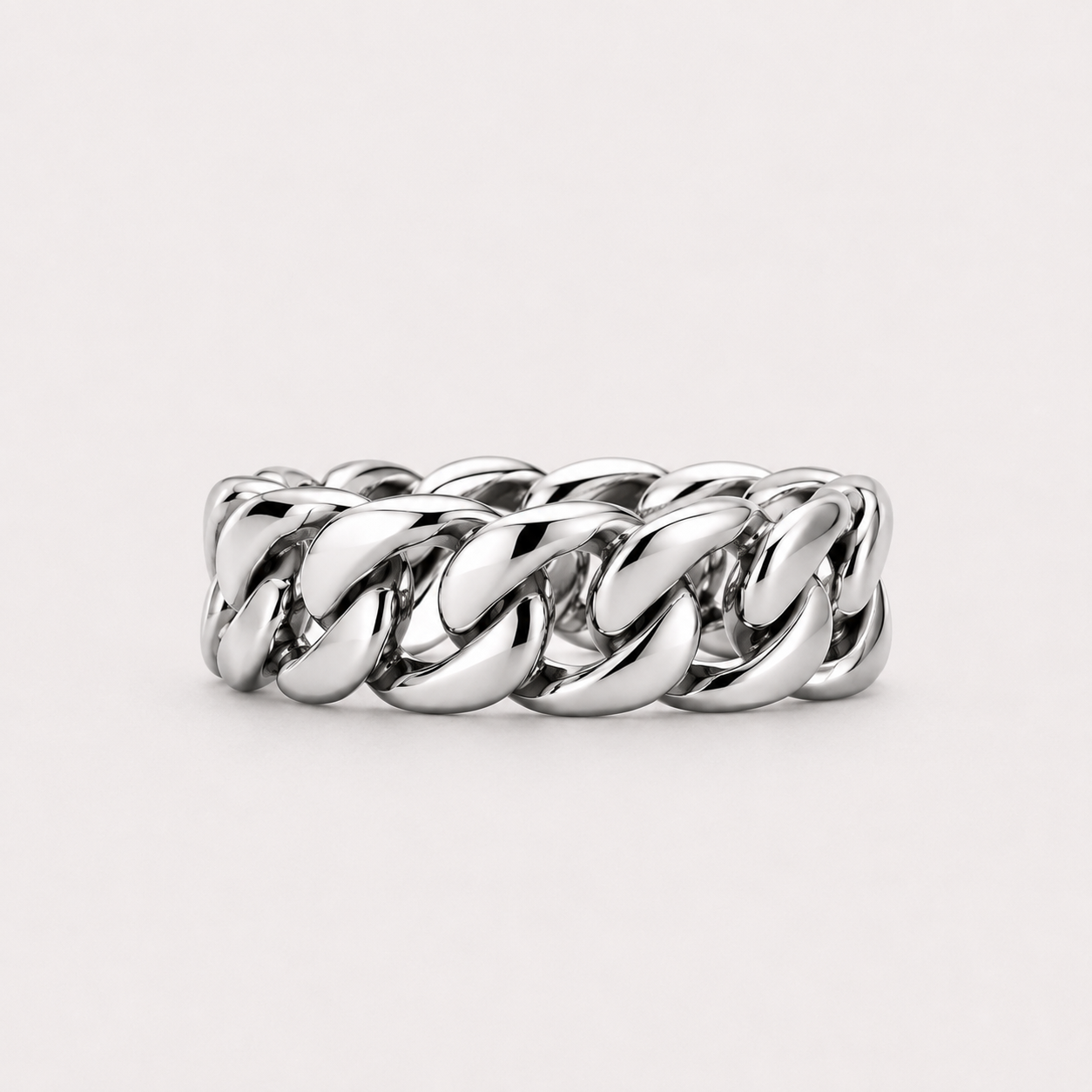 Cuban Link Ring (Silver)