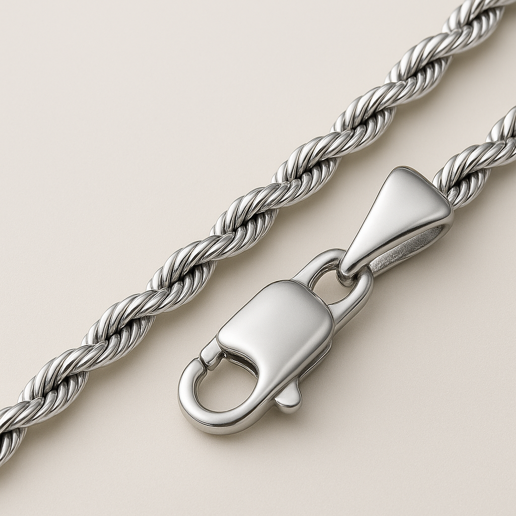 Rope Chain (3mm) Silver