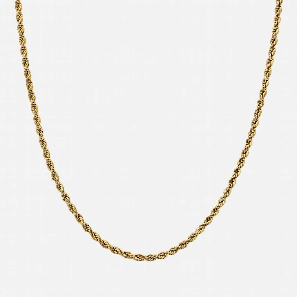 Rope Chain (3mm) Gold