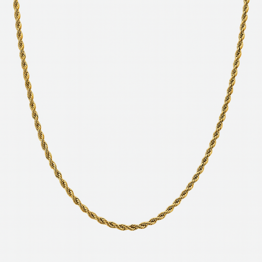 Rope Chain (3mm) Gold