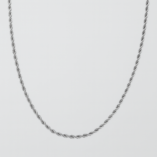 Rope Chain (3mm) Silver