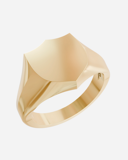 Shield Signet Ring