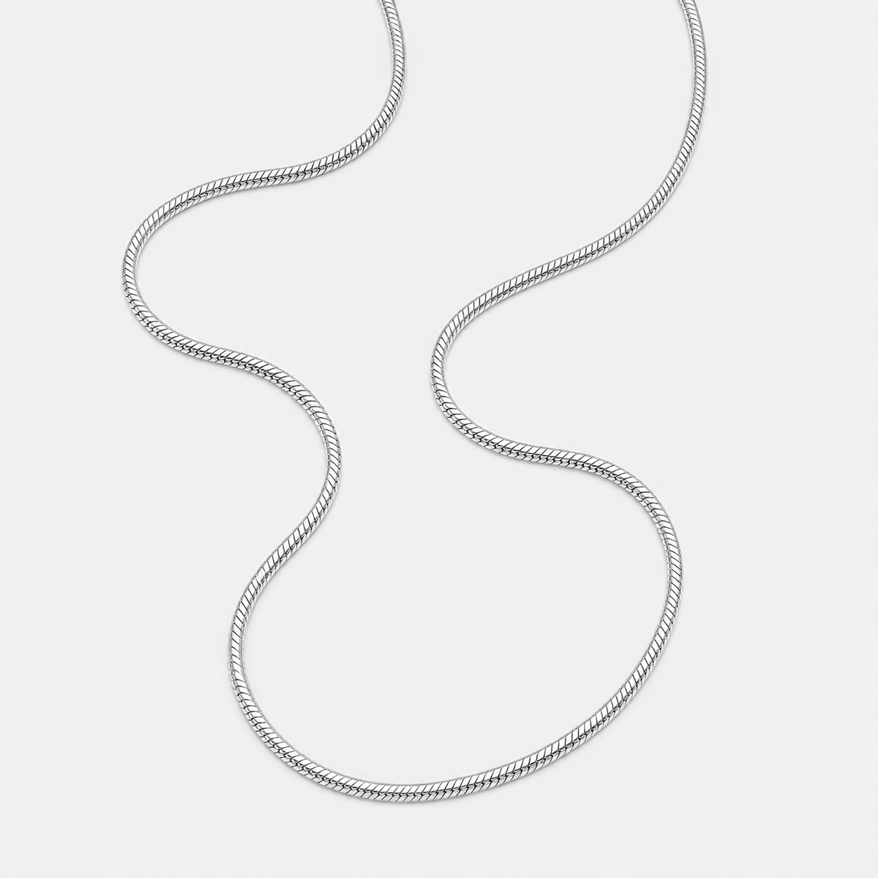 Snake Chain (Sterling Silver) - 4mm