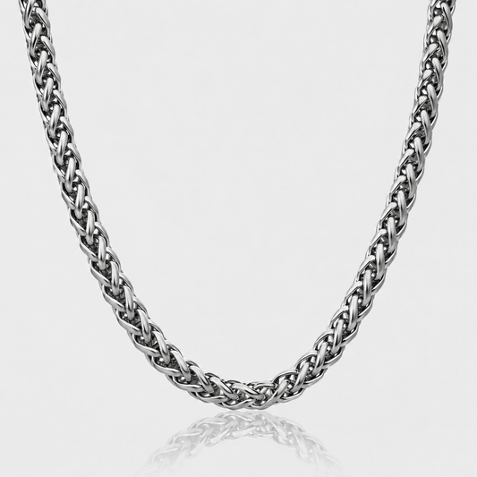 Wheat Chain (Sterling Silver) - 5mm