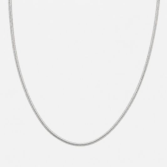 Snake Chain (Sterling Silver) - 3mm