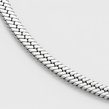 Herringbone Chain (Sterling Silver) - 3mm
