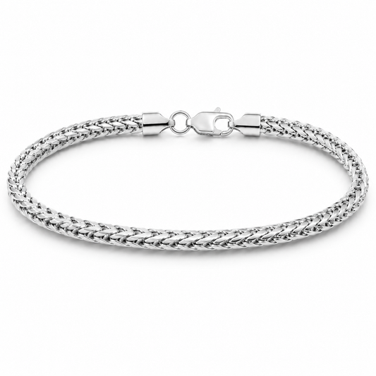 Franco Bracelet (Sterling Silver) - 3mm