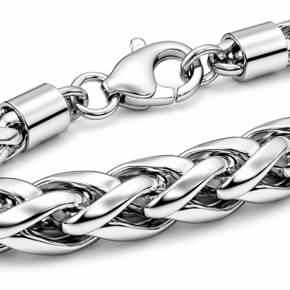 Wheat Bracelet (Sterling Silver) - 5mm