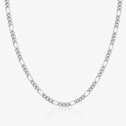 Figaro Chain (Sterling Silver) - 3.5mm