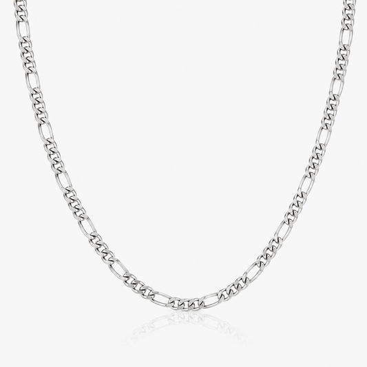 Figaro Chain (Sterling Silver) - 3.5mm