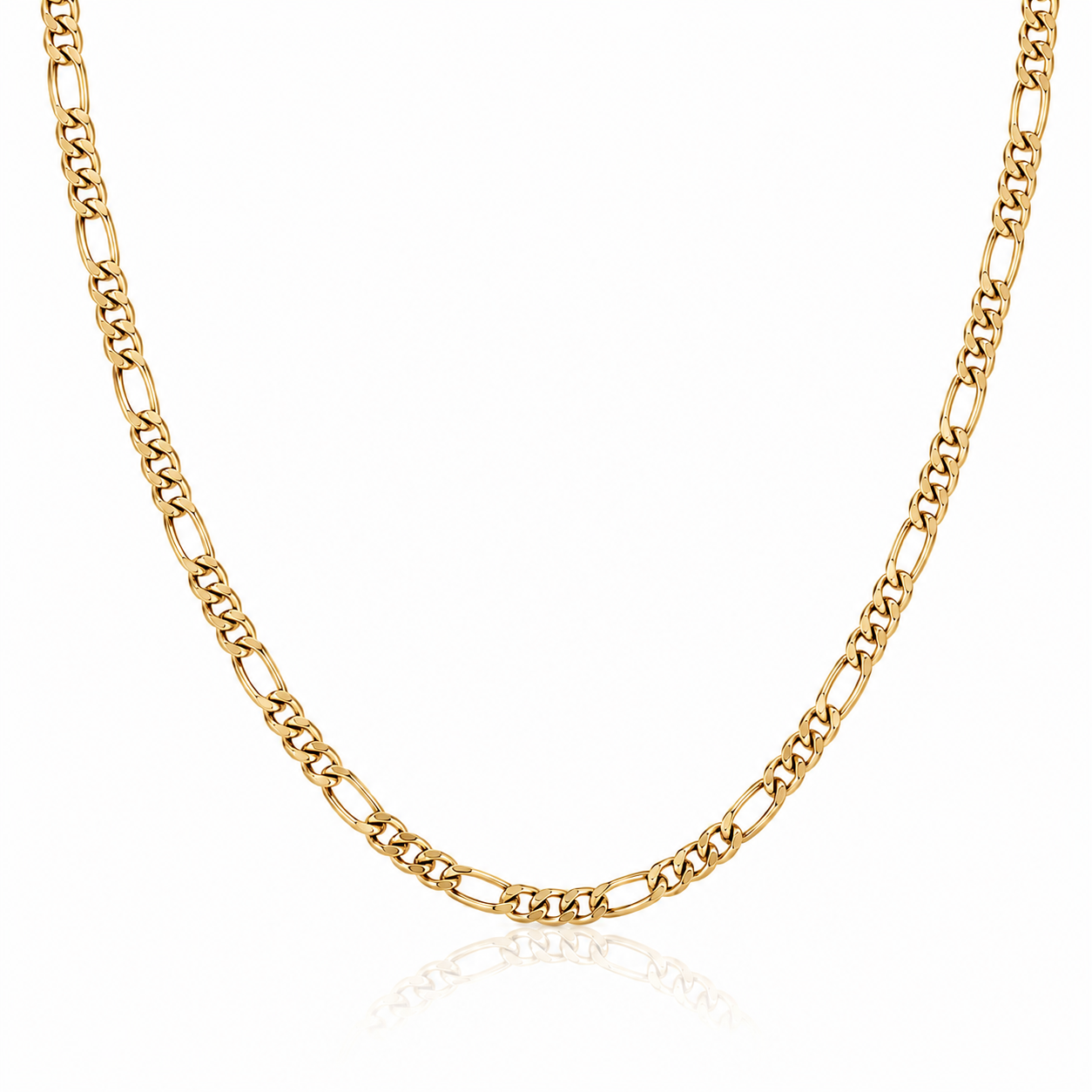 Figaro Chain (Solid Gold) - 3mm
