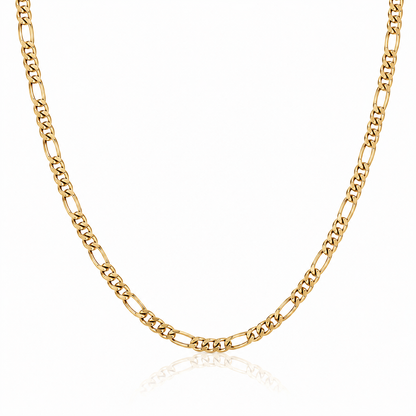 Figaro Chain (Solid Gold) - 3mm