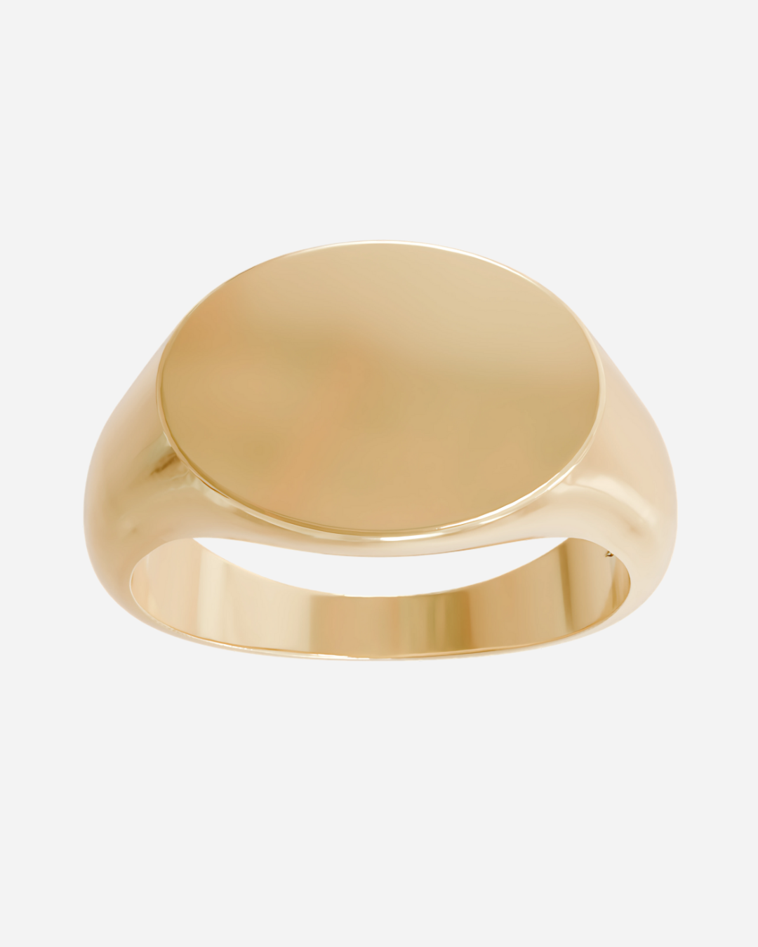 Landscape Oval Signet Ring