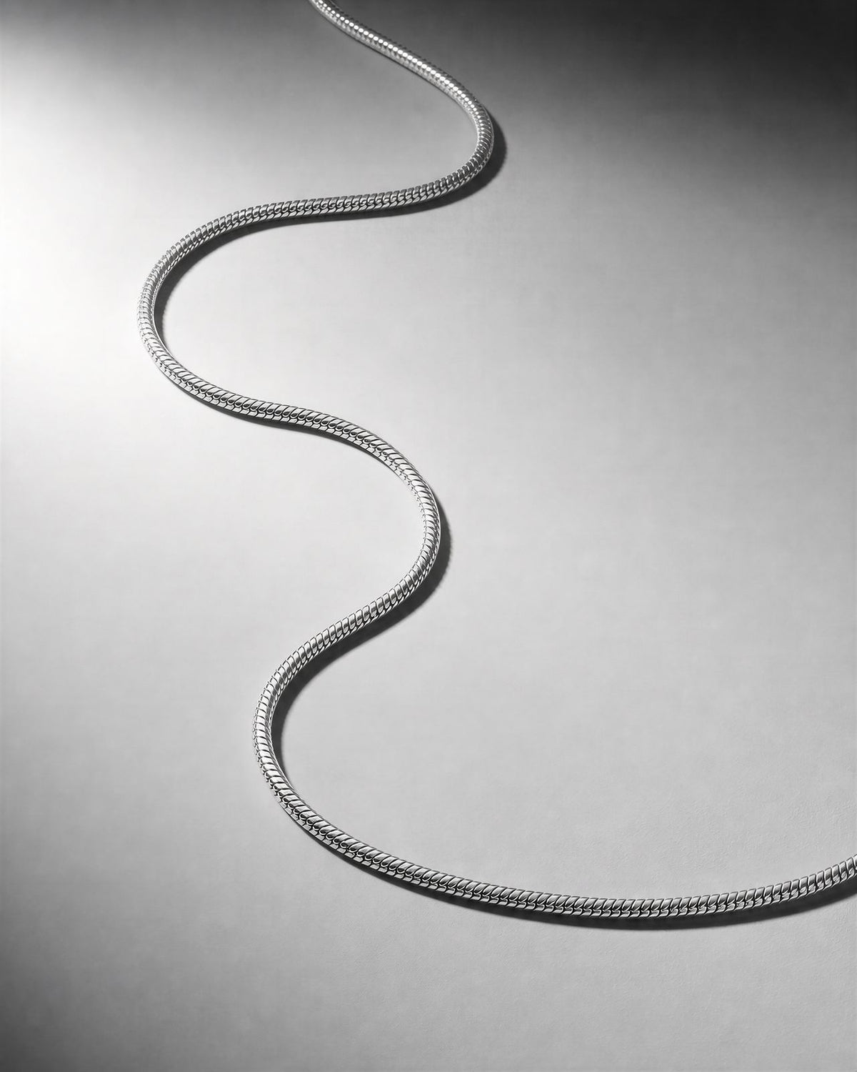 Snake Chain (Sterling Silver) - 4mm